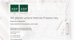 Desktop Screenshot of kbp-leipzig.de